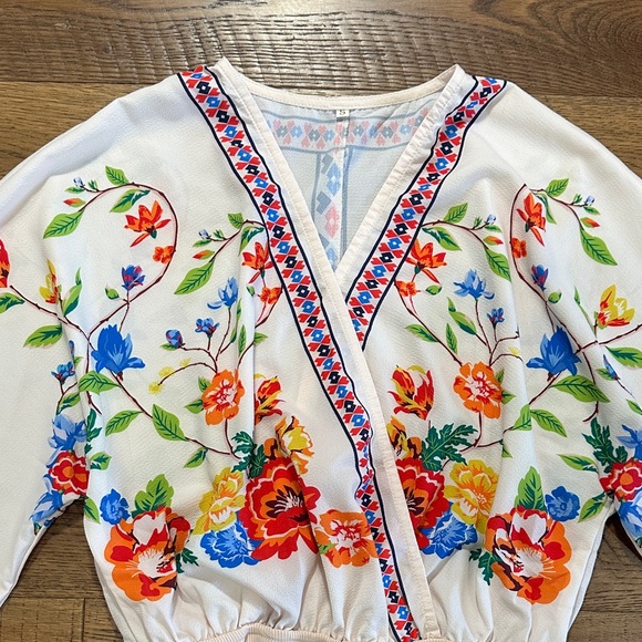 Floral Boho Bodysuit - Picture 6 of 10